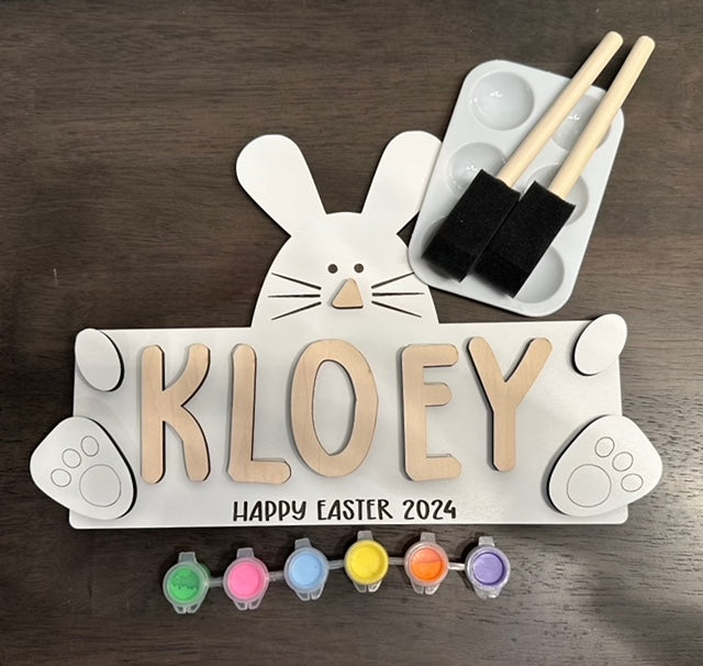 Easter Personalized Sign DIY Kit