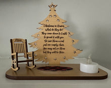 Load image into Gallery viewer, Christmas Tree Candle Memorial Display
