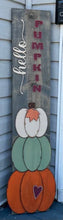 Load image into Gallery viewer, Hello Pumpkin Porch Leaner - DIY Bare Wood Blanks
